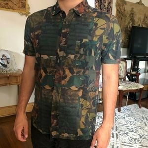 Topman Floral Button Up